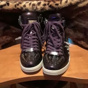 Spiked Purple Sneakers